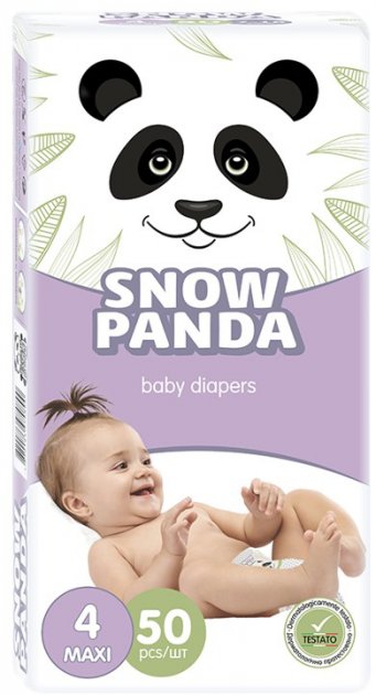 Підгузки Сніжна Панда ПАНДОгузки Maxi 7-18 кг 50 шт.